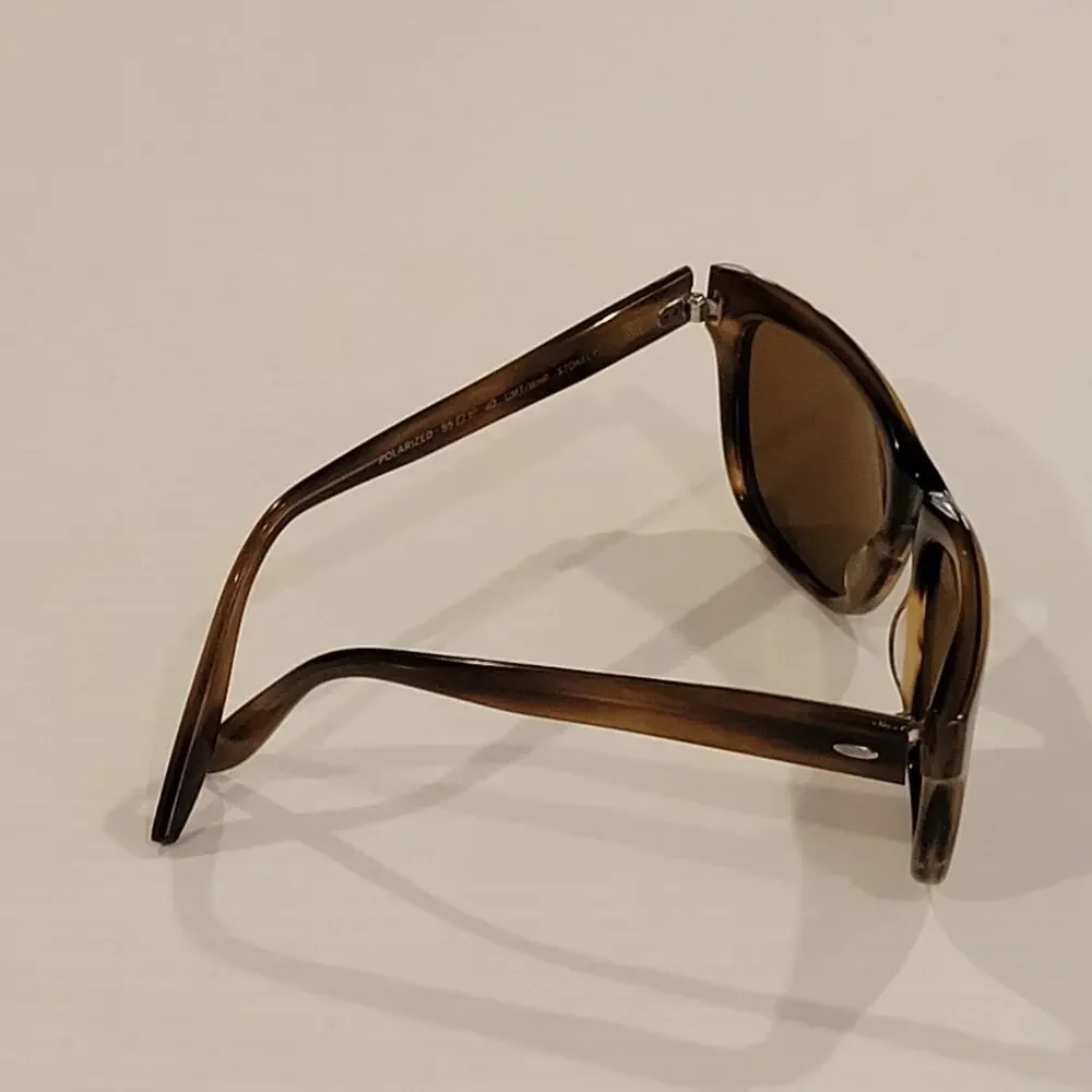 Barton Perreira Polarized Sunglasses STOKELY UMT/WHP 55x19x140